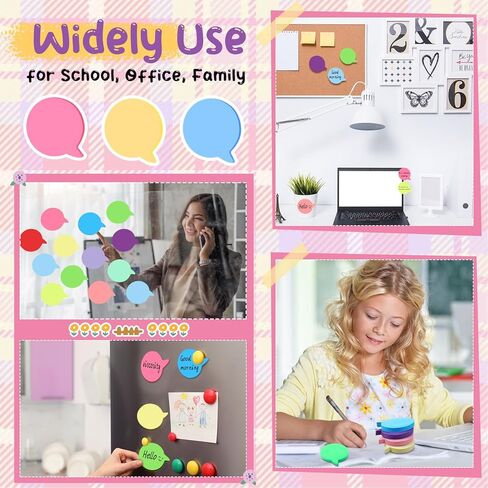 Leinuosen 24 عبوات لطيفة الملاحظات اللزجة 3 بوصة ، 100 ورقة/وسادة ، ألوان زاهية وسادات ذات وسادات ذاتية وسادات متعددة ألوان لزجة الملاحظات اللزجة لتزويد مكتب الفصول الدراسية (على شكل قلب) in Kuwait