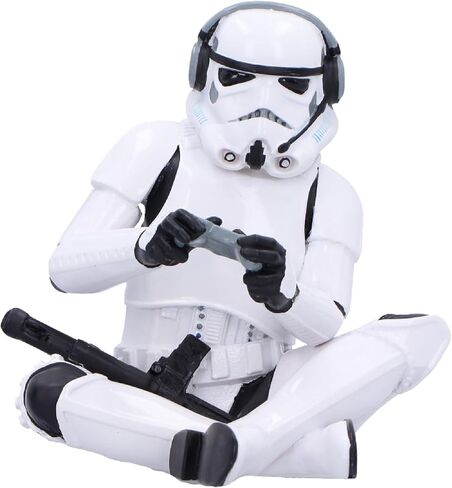 العدو الآن لعبة Stormtrooper! تمثال ، ديكور للألعاب والألعاب والخيال العلمي للمرخصين ، ديكور للألعاب والخيال العلمي للجماهير. in Kuwait