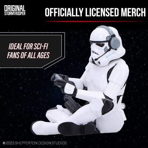 العدو الآن لعبة Stormtrooper! تمثال ، ديكور للألعاب والألعاب والخيال العلمي للمرخصين ، ديكور للألعاب والخيال العلمي للجماهير. in Kuwait
