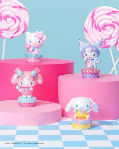Jazwares Hello Kitty® and Friends 2-Inch Candy Wonderland Mini Figure 4-Pack - Officially Licensed Sanrio Product from Ages 6+ in Saudi Arabia