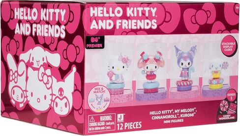 Jazwares Hello Kitty® and Friends 2-Inch Candy Wonderland Mini Figure 4-Pack - Officially Licensed Sanrio Product from Ages 6+ in Saudi Arabia