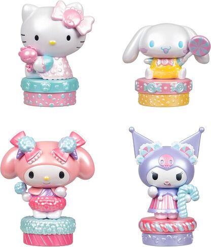 Jazwares Hello Kitty® and Friends 2-Inch Candy Wonderland Mini Figure 4-Pack - Officially Licensed Sanrio Product from Ages 6+ in Saudi Arabia