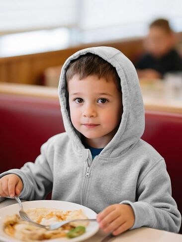Cooraby 3 Packs Baby and Toddler Boys Long Sleeve Full-Zip Hoodies Infant Fleece Hooded Sweatshirts Jacket with Pouch Pockets in Saudi Arabia