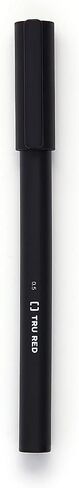 Staples Tru Red Quick Dry Gry Gel Point 0.5mm BLK Dozen in Saudi Arabia