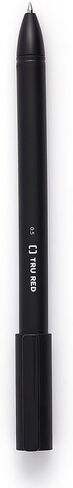 Staples Tru Red Quick Dry Gry Gel Point 0.5mm BLK Dozen in Saudi Arabia