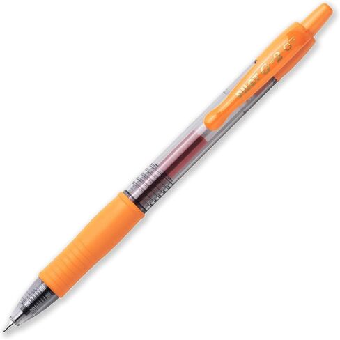 Pilot G -2 Retractable Gel Ink Rollerball Lev - 0.7mm Nib Tip - مجموعة وسادة مجموعة من 3 نغمات حمراء in Saudi Arabia