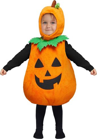 إبداعات spooktacular أزياء اليقطين هالوين ، طفل اليقطين مع غطاء للرضع للرضع في عيد الهالوين حفل ارتداء الفستان in Saudi Arabia