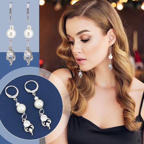 UNICRAFTALE 40pcs Stainless Steel Earrings Hooks Findings, Silver Hypoallergenic Leverback Earring Findings Earrings Accessories for DIY Earrings Jewelry Making Craft in Saudi Arabia