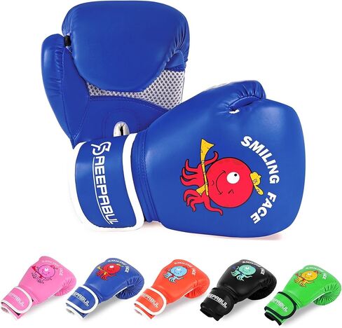 SAEEPABUL Upgrade Kids Boxing Gloves for 3-8 Year Boys and Girls, Toddler Boxing Gloves for Kids Training, Boxing Gloves Kid Sparring for Punching Bag, Kickboxing, Muay Thai, MMA in Kuwait