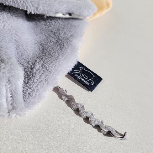 Helga The Goose, Pacifier Holder, Security Blanket Lovey, Infant Stuffed Toy, 9.8 Inches (Pack of 1) (Cannoli Cream) in Saudi Arabia
