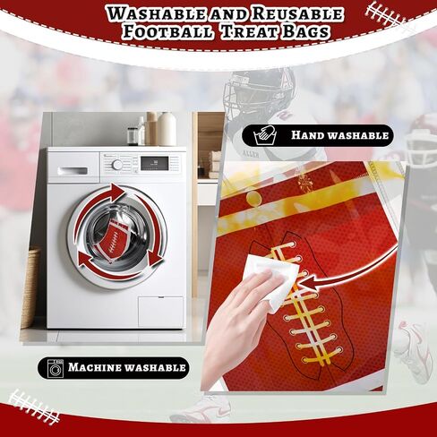 HGWNQX Football Party لصالح حقائب الهدايا ، 20 جهاز كمبيوتر كرة القدم PVC Clear Treat Goodie Snack Bags مع مقابض ، أكياس حلوى كرة القدم لمستلزمات زخرفة حفلات الفريق الرياضي in Kuwait