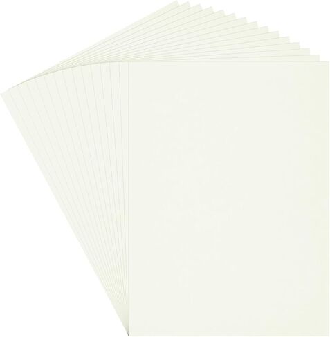 Meccanixity 30 ورقة Golden Yellow Cardstock 9 "× 11" ، ورقة طابعة سميكة 110GSM للحرف اليدوية ، الدعوات ، صنع البطاقات ، سجل القصاصات ، الرسم in Saudi Arabia