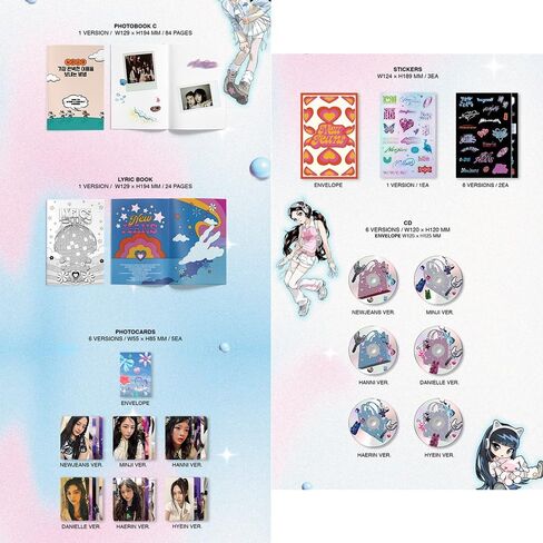 Newjeans - 2nd EP 'Get Up' [Bunny Beach Bag Ver.] (Hyein) in Saudi Arabia