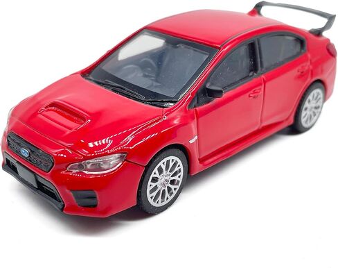 1:43 مقياس 2020 Impreza Wrx STI S209 طراز لعبة سيارة دييكاست للألعاب الرياضية الرياضية سيدان سبيان سبيكة مركبة الظهر ، ألعاب مجموعة رجالي للأولاد ، هدايا الأطفال ، ريد. in Kuwait