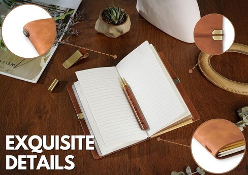 Innobeta Dog Dad Dadts for Men ، Dog Lover Leather Journal Notebook مع Pen 7.87 × 4.7 غطاء ، 4 × 7.5 صفحات (بوصة) ، هدايا مضحكة لأبي الكلاب في عيد الأب ، عيد الميلاد ، عيد الميلاد - مثل in Saudi Arabia