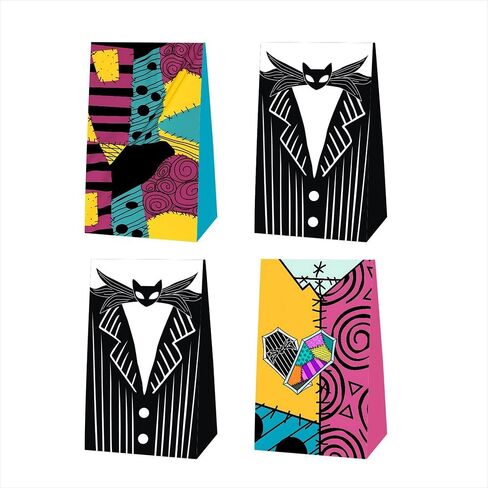 EKIH 12pcs Nightmare Birthday Party Gift Bags Goodie Bags,Nightmare Party Supplies for Kids Birthday Decorations in Kuwait