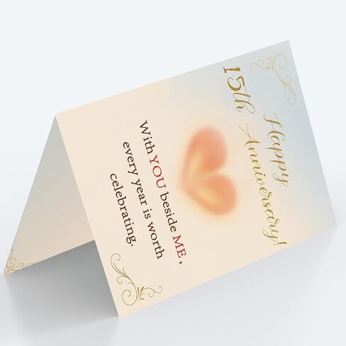 Anniversary Card | Happy Anniversary Decorations Gifts for Husband Wife Couple Women Men Him Her in Kuwait