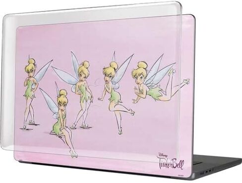 Skinit Case + Skin Accompated مع MacBook Pro 16in (2021) - تصميم ألوان مياه Disney Tinker Bell المرخصة رسميًا in Saudi Arabia