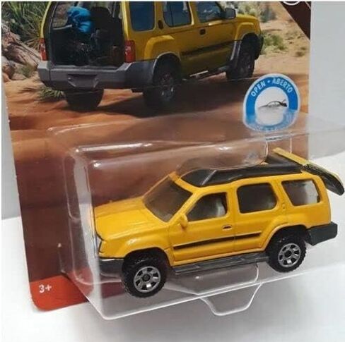 Matchbox Moving Parts MBX Off-Road 2000 Xterra (Yellow) 1:64 Scale in Saudi Arabia