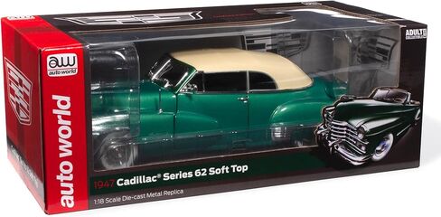 Auto World 1947 Cadillac Series 62 Cabriolet 1:18 Scale Diecast Model in Kuwait