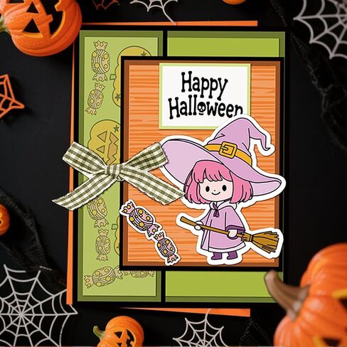 ختم السمات الهالوين وموت قطع مجموعة ختم واضحة القطع المقطوعة ل DIY Scrapbooking قرع الطوابع سيليكون الطوابع نقش الإستنسل in Saudi Arabia