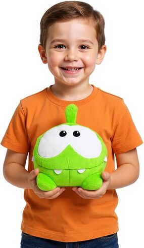 OM NOM Plush Toy - 7.5 "حيوان ناعم من Cut the Rope Game - Zeptolab الرسمي - هدية Monster Green Monster للأطفال والمشجعين in Saudi Arabia