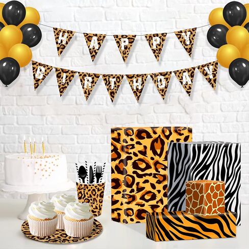 12 Sheets 20x27 Inch Animal Prints Wrapping Paper Set | Safari Leopard Zebra Tiger Giraffe Cheetah Paw Skin Print Decorative Craft Paper Jungle Animal Fur Designs for Birthday,Baby Shower,DIY Crafts in Saudi Arabia