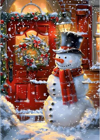 MXJSUA Christmas Diamond Painting Kit for Adults, Nativity Full Drill Diamond Art Painting Kits for Beginners, Round Diamond Dots Art Painting Kits, 12x16 Inch/30x40cm in Saudi Arabia