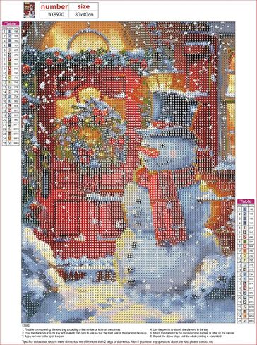 MXJSUA Christmas Diamond Painting Kit for Adults, Nativity Full Drill Diamond Art Painting Kits for Beginners, Round Diamond Dots Art Painting Kits, 12x16 Inch/30x40cm in Saudi Arabia