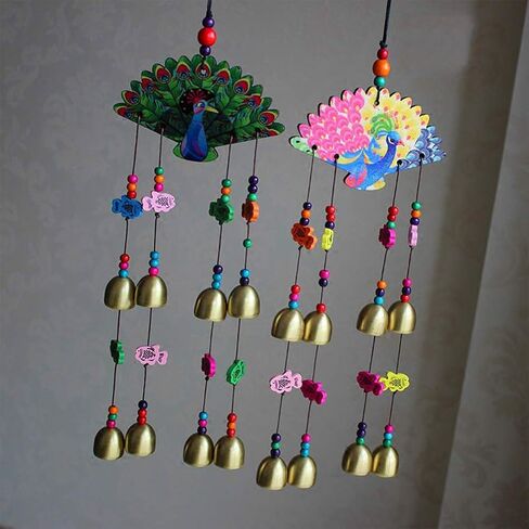 WOWOSS 1000 PCS حبات خشبية ملونة ، 500 × 8 مم + 200x10mm + 200x12mm + 100x14mm ، 10 ألوان ، حبات خشبية ملونة للحرف اليدوية ، صنع المجوهرات ، الأساور ، مع سلك سلك مسدود 164 قدم in Kuwait
