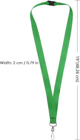 24-Pack Breakaway Lanyards, Polyester Neck Straps for ID Cards, Keys, Office, School & Events in Kuwait