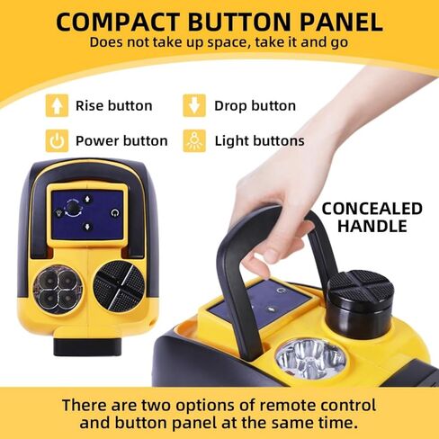 مجموعة رافعة أرضية السيارة الكهربائية STANDTALL 3 طن الكل في واحد رافعة مقصية أوتوماتيكية 12 فولت مع مفتاح ربط ومضخة نفخ الإطارات لتغيير الإطارات واستبدالها in Kuwait