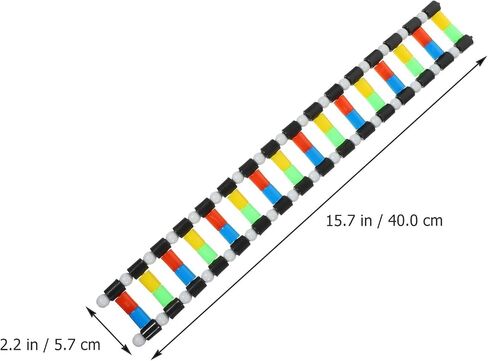 VOSAREA DNA Model Double Helix Model DNA Display Component for Science Teaching Display in Saudi Arabia
