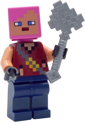 Lego Minecraft: Adventurer with Drowned and Axolotl Combo Pack - 6+ in Saudi Arabia