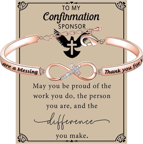 SEIRAA Confirmation Sponsor Thank You Gift Catholic Mentor Gift Thank You For Being Mine Keychain Gift for Godparents in Kuwait