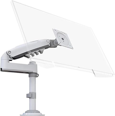 H100 GAS Spring 17-30 INCD LED LED ARM Stand Arm بالكامل Dynamic Desktop Monitor Monitor TV TV Bracket Load 2-9 KG (الفحم غير اللامع) in Kuwait