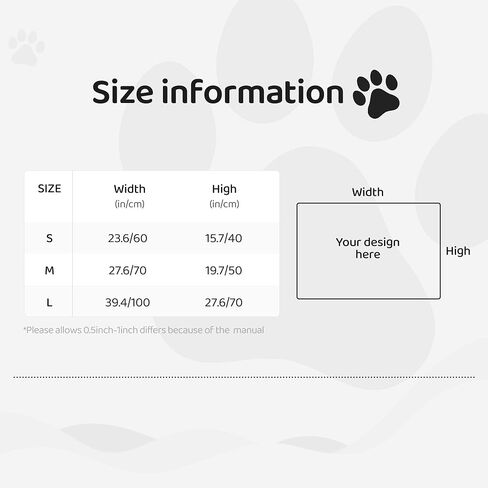بطانية الكلب المخصصة ، هدايا مخصصة لكلاب الجرو Cat مع Pet Name Paws Pattern Print Ultra Doothing Doots Dots Fabric Double Layer Banket لمحبي الحيوانات الأليفة - بطانية مخصصة للحيوانات الأليفة ، الخزامى in Kuwait
