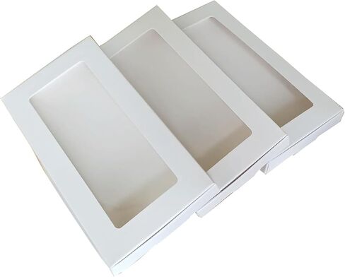 30 حزمة صناديق هدايا صغيرة مع مشاهدة غطاء ويندوز واضحة ، 7.87 "x3.93" x0.78 "Cajas de Regalo Hight in Kuwait