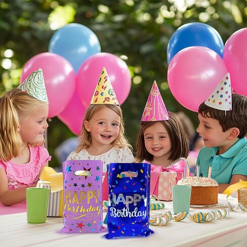 أكياس هدايا Antowin 37pcs مع العلامات ، والأحجام المتنوعة ، وأكياس التغليف هدايا إحباط عيد الميلاد لصالح الحفلات ، وأكياس هدايا عيد الميلاد ، وأكياس قابلة لإعادة الاستخدام in Saudi Arabia