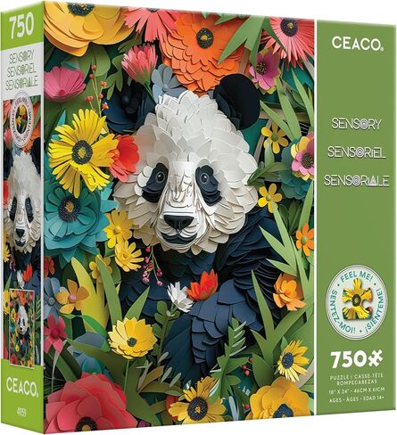 CEACO - 750 قطعة بانورامزو لغز - جيم زوكرمان - محكم - الورق الباندا - الاسترخاء والممتع للبالغين in Saudi Arabia