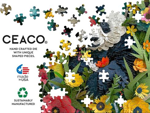 CEACO - 750 قطعة بانورامزو لغز - جيم زوكرمان - محكم - الورق الباندا - الاسترخاء والممتع للبالغين in Saudi Arabia