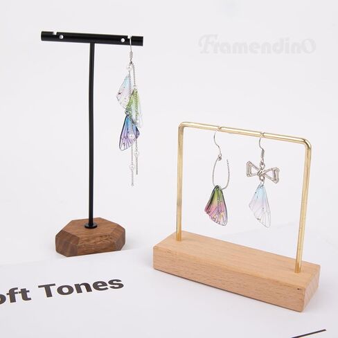 Framendino ، 100 Pack Butterfly Wing Charms Dragonfly Ensects Resin Pendants for DIY أقراط صناعة المجوهرات in Saudi Arabia