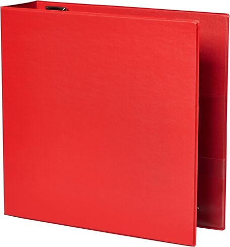 [IN]PLACE® Heavy-Duty Easy Open® D-Ring Binder, 3" Rings, 59% Recycled, Red in Saudi Arabia