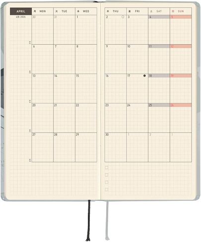 Hobonichi Techo 2026 Weeks - الأم: سر الأم 2 (اللغة الإنجليزية والطول وليم ، بداية يناير) in Saudi Arabia