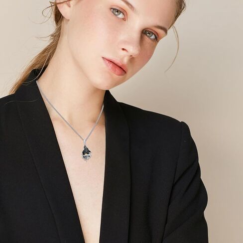 TUGHRA Crab Necklace, Women's Crab Pendant Charm Necklace Gold Crab Charm Necklaces Blue Opal Pendant Dainty Ocean Jewelry Gifts for Teen Girls Boys (A-Crab) in Kuwait