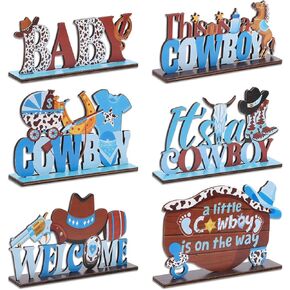 6pcs ترحيب طفل ديناصور الخشب طاولة مركزية لزخارف الطاولة للاستحمام طفل صغير يفقس سنو سترني in Kuwait