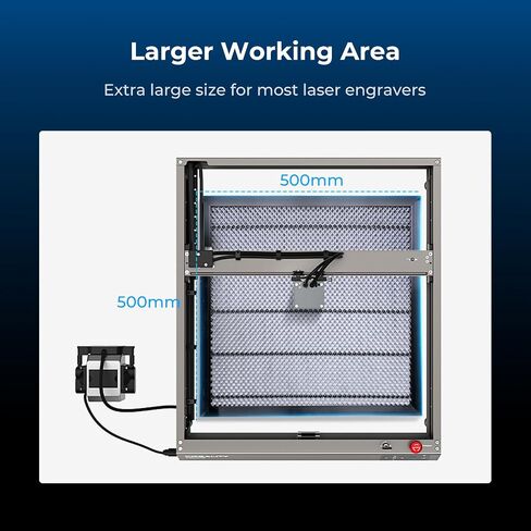 Creality Honeycomb Working Table 460x346mm, Laser Honeycomb Bed for Falcon A1 and A1 Pro, Aluminum Honeycomb Cutting Table for Fast Heat Dissipation and Desktop Protection (18.11" x13.62") in Saudi Arabia