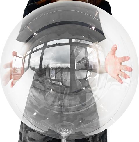 36 Inch Bobo Balloons – Transparent Clear Bubble Balloons for Stuffing with Helium, 12 Pcs Large Balloon for DIY Party Decor, Birthday, Wedding, Baby Shower, Anniversary, Indoor Outdoor Celebration in Saudi Arabia