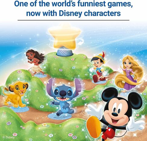 Ravensburger 24875 - Lotti Karotti Disney Edition, Adaptation of The Well-Known Classic Game with Disney Characters, Entertaining Race Game for 2 to 4 Children Aged 4 and Over in Saudi Arabia