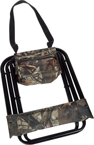 Allen Company Camo Folding Hunting Stool with Storage Pouch- Next G2 Camo - 12L x 14.5W x 17H inches, Model 2019 in Saudi Arabia